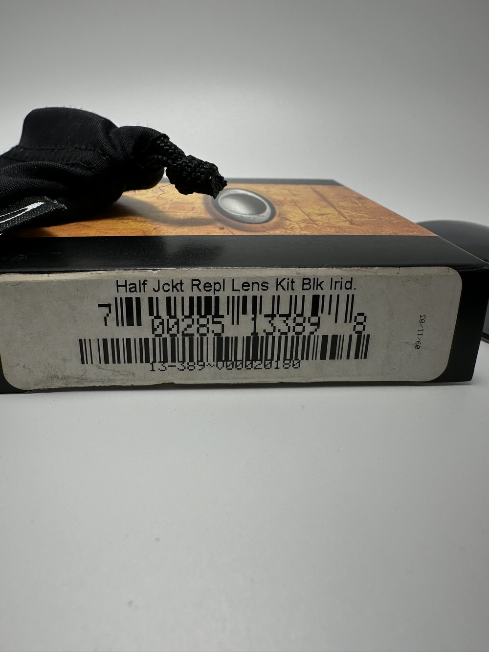 Oakley Half Jacket Sunglasses Black Iridium Original Replacement Lenses (2003)